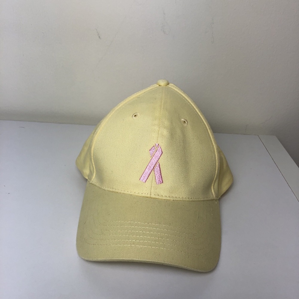 McDonald's 2006 Breast Cancer Awareness Cap Hat Yellow